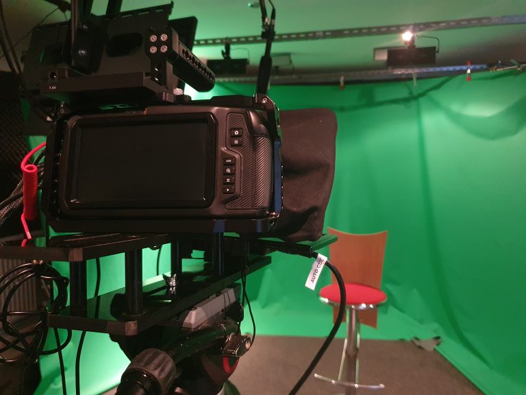 Photo of TVNF's Green Screen Studio