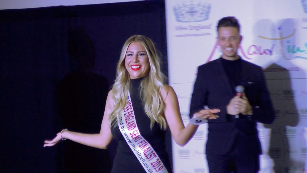 Screenshot of Miss England Finalist