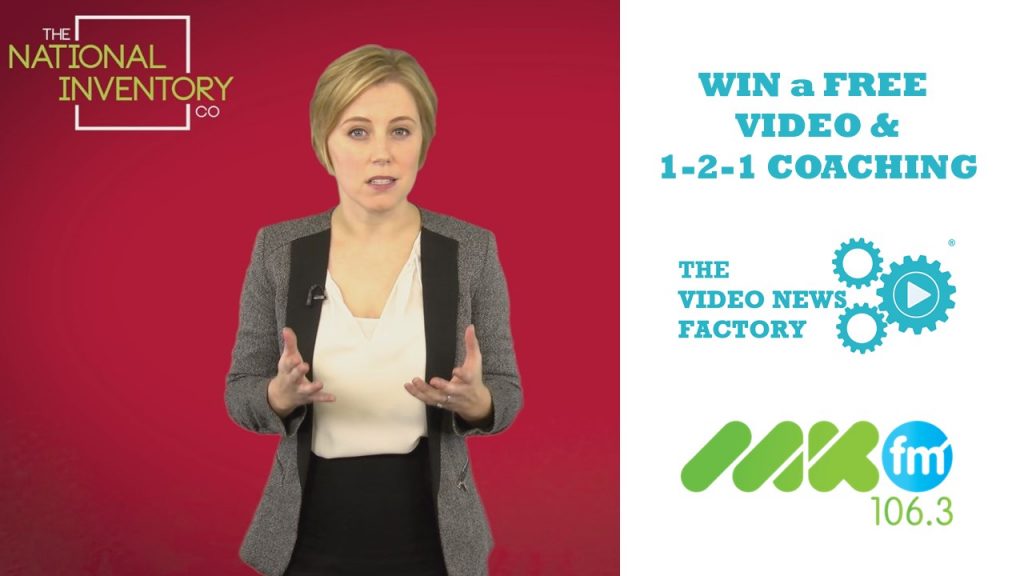 Graphic saying 'Win a Free video and 1-2-1 Coaching'