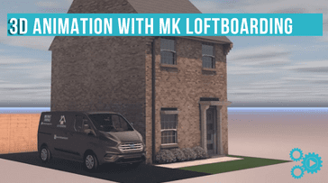 Screenshot of 3D Animation for MK Loftboarding