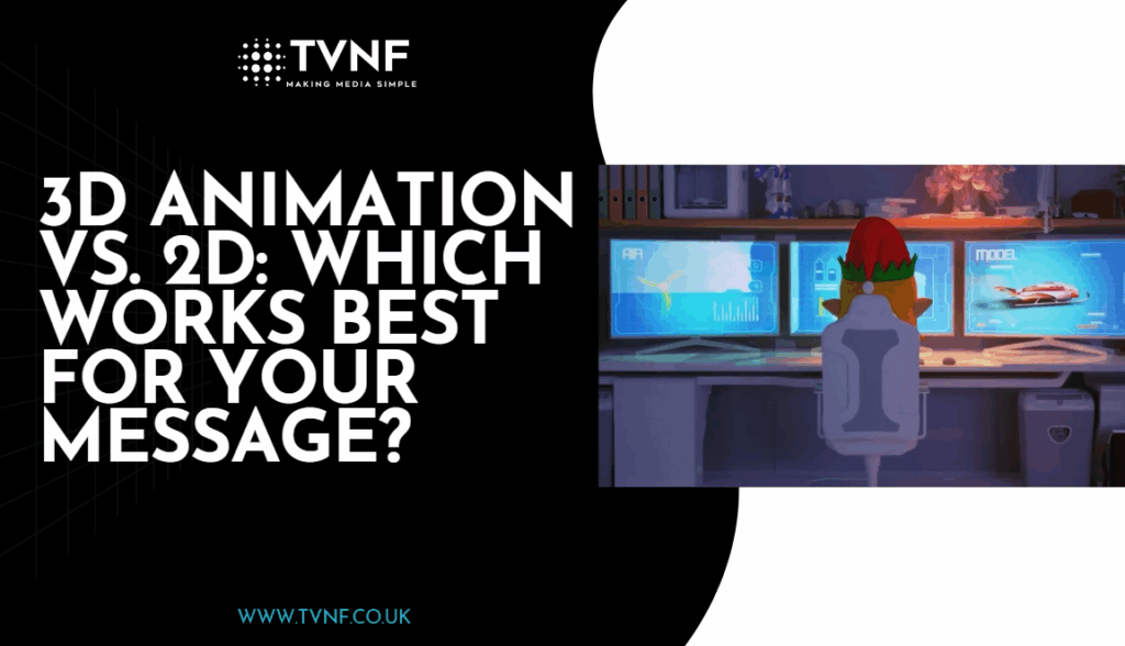 3D Animation vs. 2D: Which Works Best for Your Message?